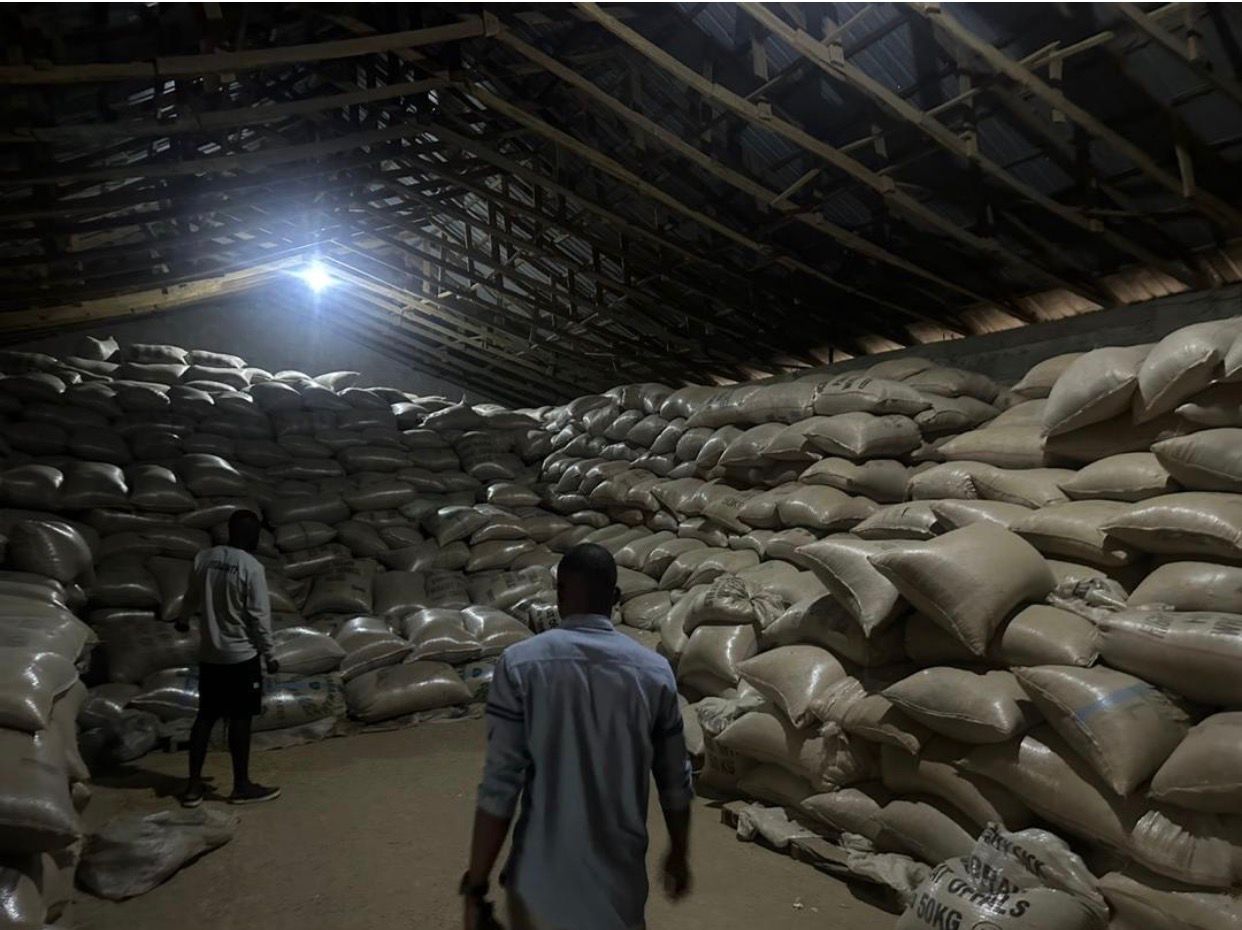 Large-scale warehouse storage facility